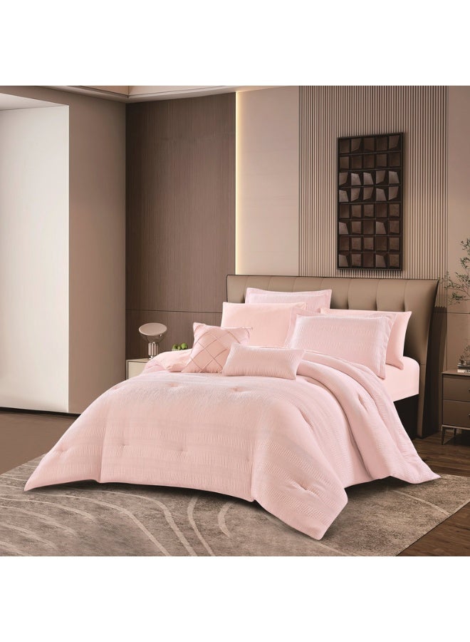 HOURS Luxury Summer Bedspread with Fixed Filling,Queen, 4 Pieces - Image 1